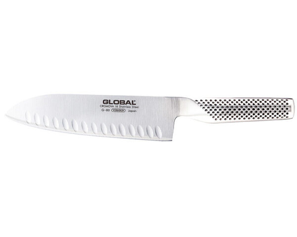 Global G-80 Santokukniv Olivslipad 18 cm