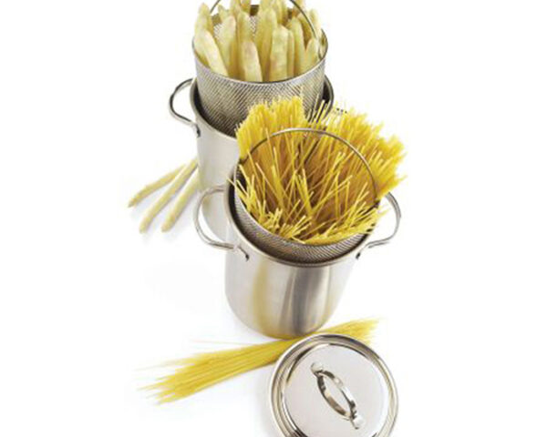 Demeyere Resto Sparriskokare Med Insats 16 cm 4,5 L