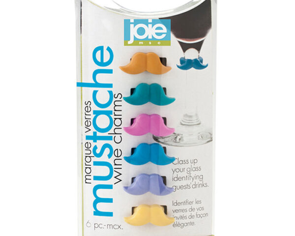 Joie Mustache Glasmarkör