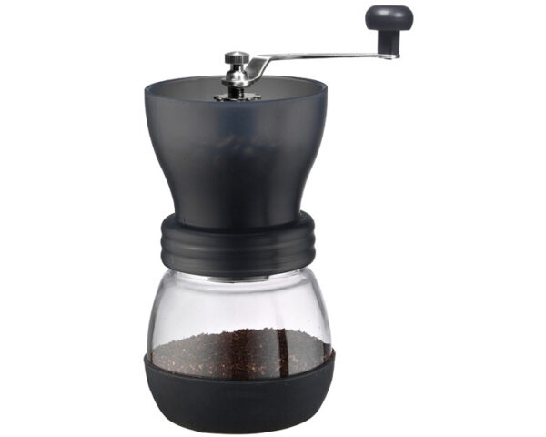 Tiamo Kaffekvarn Manuell Svart