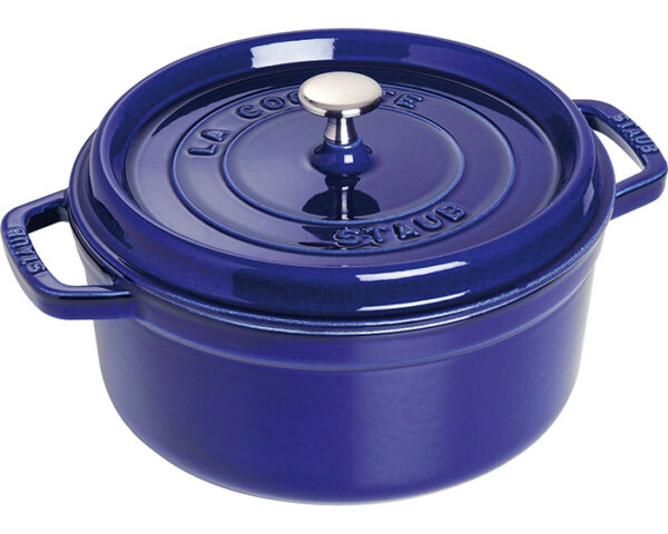 Staub Gryta Rund 5,2 L Ø 26 cm Mörk Blå