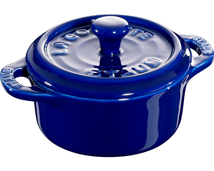 Staub Minigryta 0,25 L Ø 10 cm Blå - Bild 4