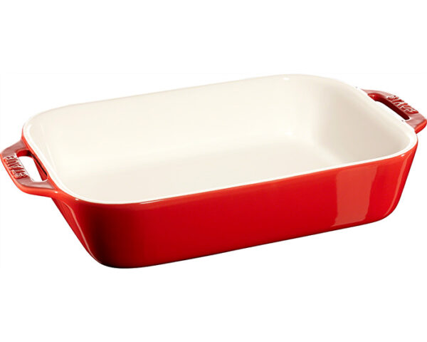 Staub Ugnsform Rektangulär 27x20 cm Röd