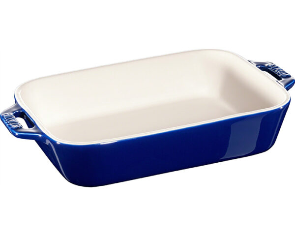 Staub Ugnsform Rektangulär 20x16 cm Blå