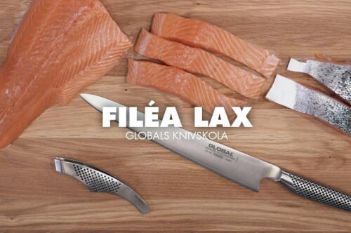 Globals knivskola: Filéa lax
