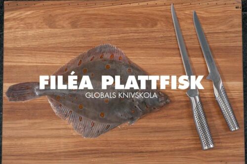 Globals knivskola: Filéa plattfisk