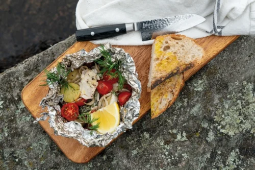 Fisk i paket med potatis & fänkål