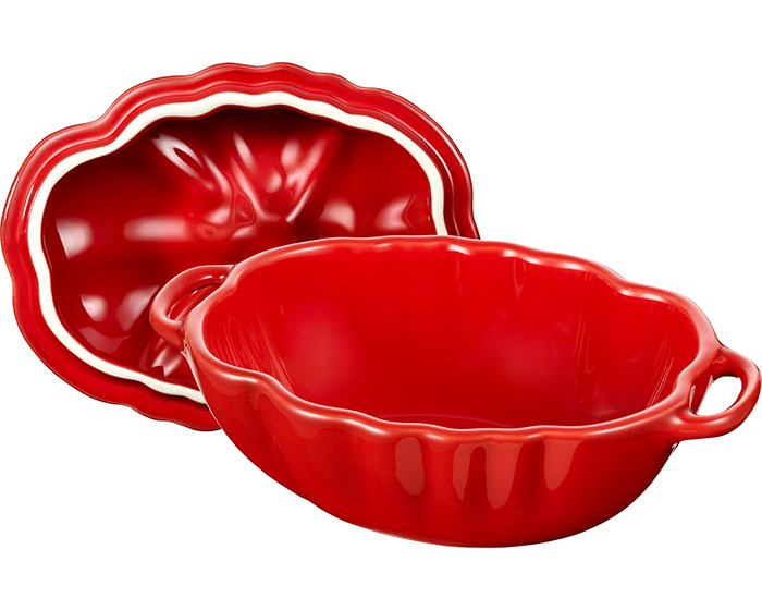 Staub Tomatgryta Mini Stengods 0,5 L Röd - Bild 4