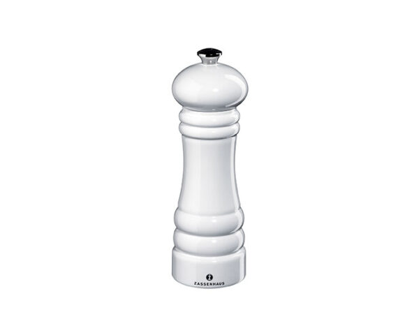 Zassenhaus Berlin Saltkvarn 18 cm Blank Vit