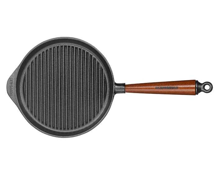 Skeppshult Traditional Grillpanna Ø 22 cm Trähandtag - Bild 2