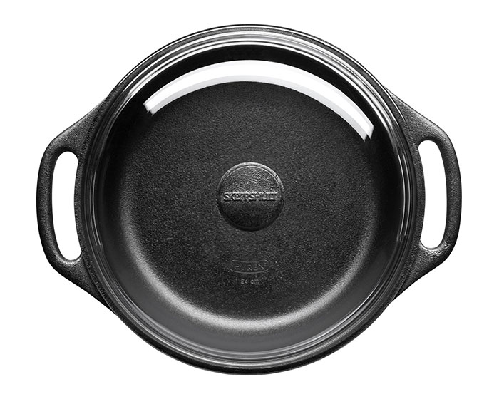 Skeppshult Gryta Rund Med Glaslock 4 L Ø 24 cm - Bild 3