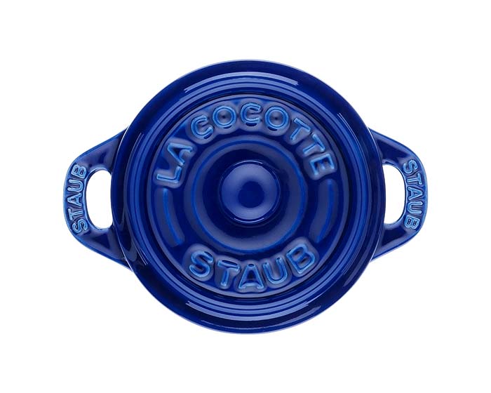 Staub Minigryta 0,25 L Ø 10 cm Blå - Bild 3