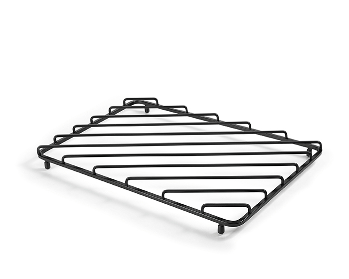 Lacor Grytunderlägg 30x20 cm Svart Metall