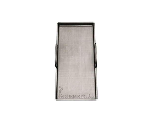 Gourmetstål Stekbord m. Handtag Uppvikt 25x42 cm