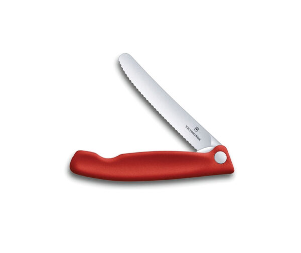 Victorinox Skalkniv Ihopfällbar Tandad 11 cm Röd