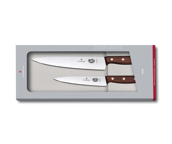 Victorinox Knivset 2 Delar Trähandtag