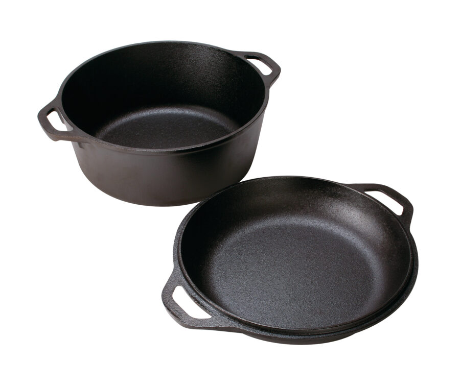 Lodge Gryta och Stekpanna 2 i 1 Gjutjärn 4,7 L Ø 26 cm - Bild 3