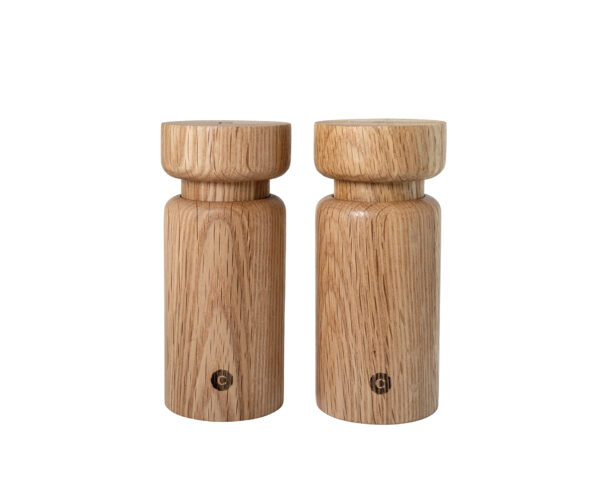 CrushGrind Helsinki Salt & Pepparkvarn 13 cm 2-pack Oljad Ek
