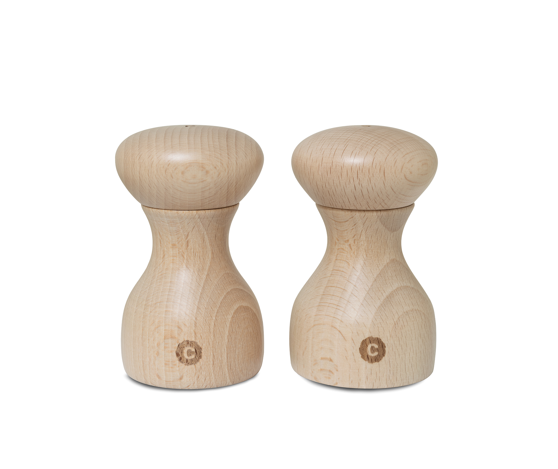 CrushGrind Lyon Salt & Pepparkvarn 10 cm 2-pack Natur