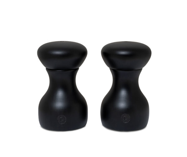 CrushGrind Lyon Salt & Pepparkvarn 10 cm 2-pack Svart