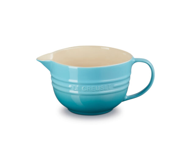 Le Creuset Beredningsskål Med Hällpip I Stengods Caribbean