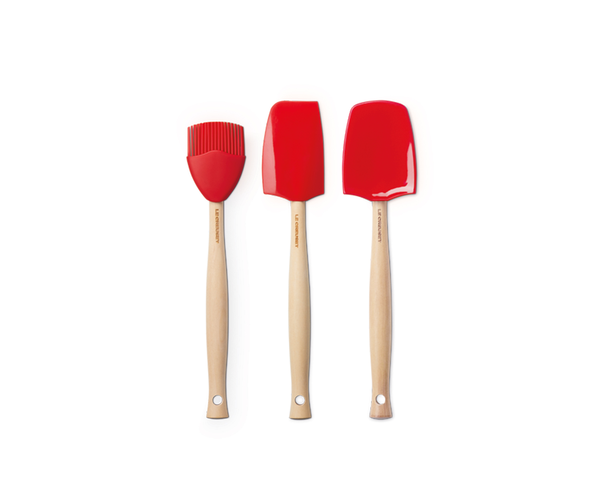 Le Creuset Köksredskap I Silikon 3-delar Set Cerise