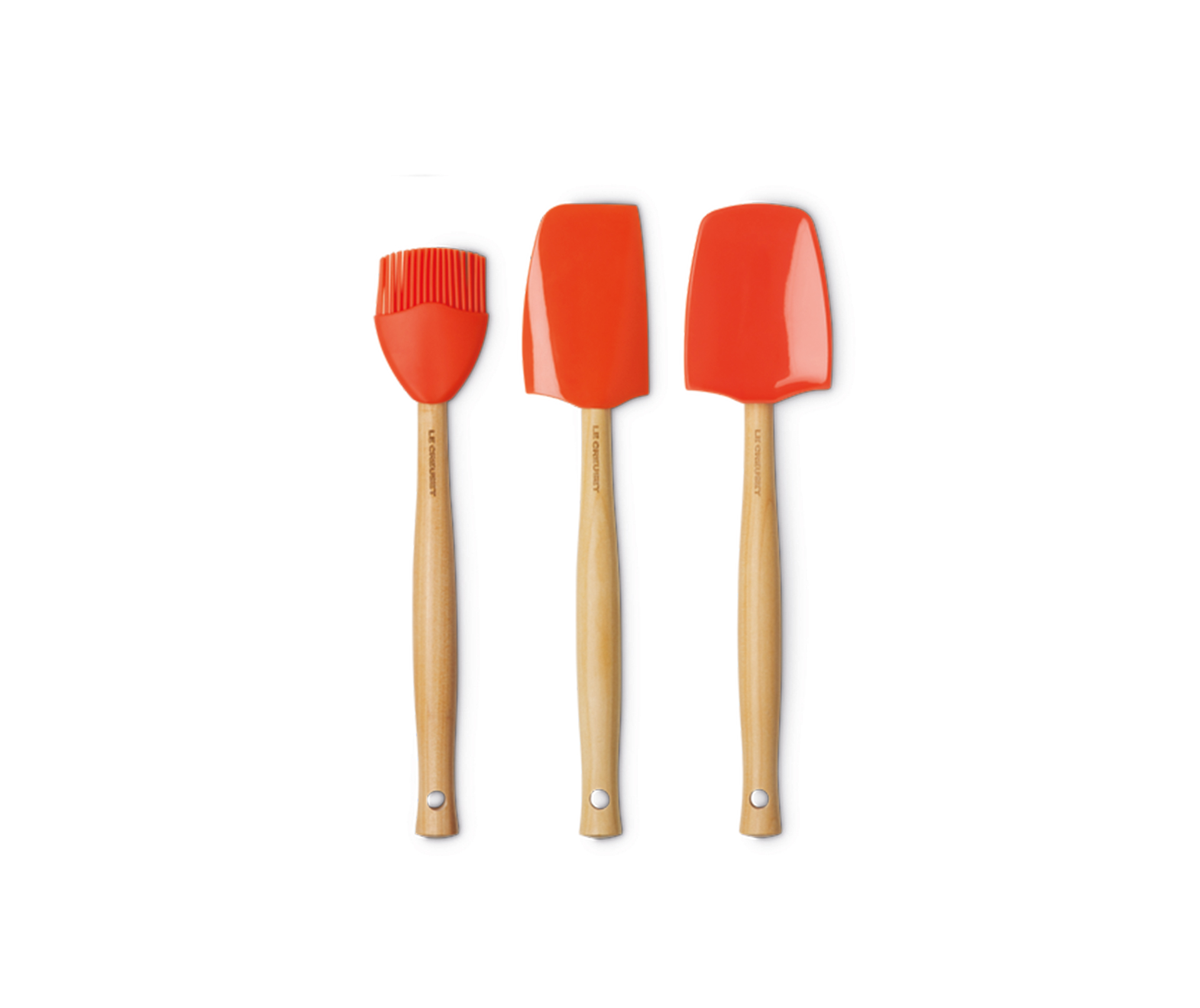 Le Creuset Köksredskap I Silikon 3-delar Set Volcanic