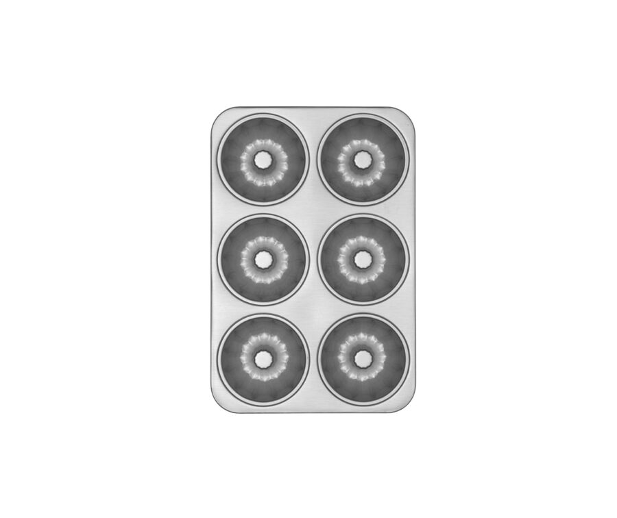 Heirol Bakform Mini Räfflad Anodiserad Aluminium - Bild 2