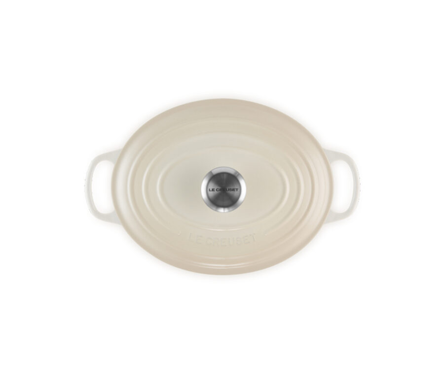 Le Creuset Signature Gryta Oval 4,1 L 27 cm Meringue - Bild 3