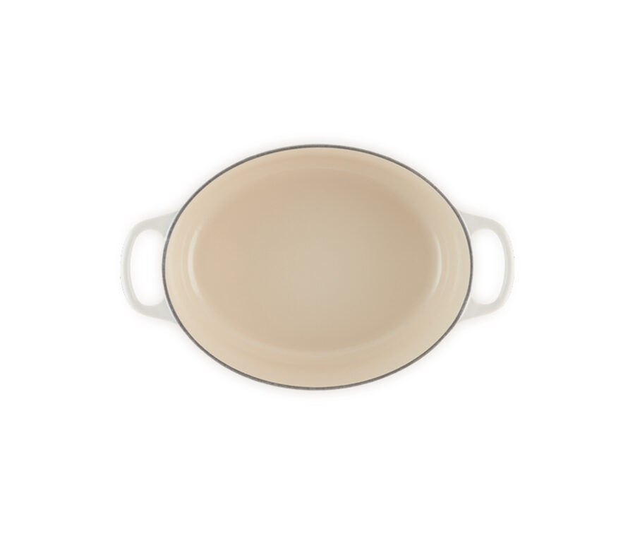 Le Creuset Signature Gryta Oval 4,1 L 27 cm Meringue - Bild 4