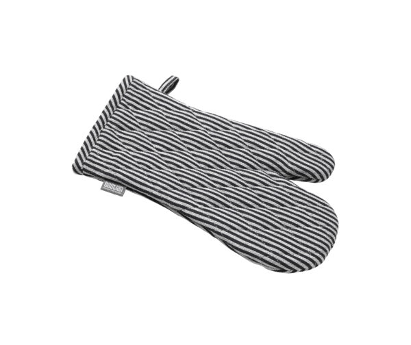 Bastian Jumbo Grytvante 33x18 cm Svart/Natur Randig