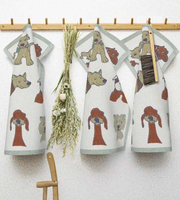 Ekelund Handduk Dogs 40x60 cm