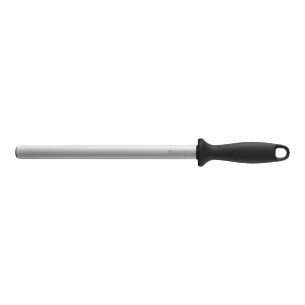 Zwilling Diamantbryne Ovalt 26 cm Svart Handtag