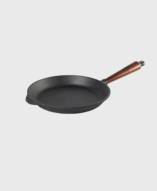 Skeppshult Traditional Stekpanna Ø 24 cm med Trähandtag