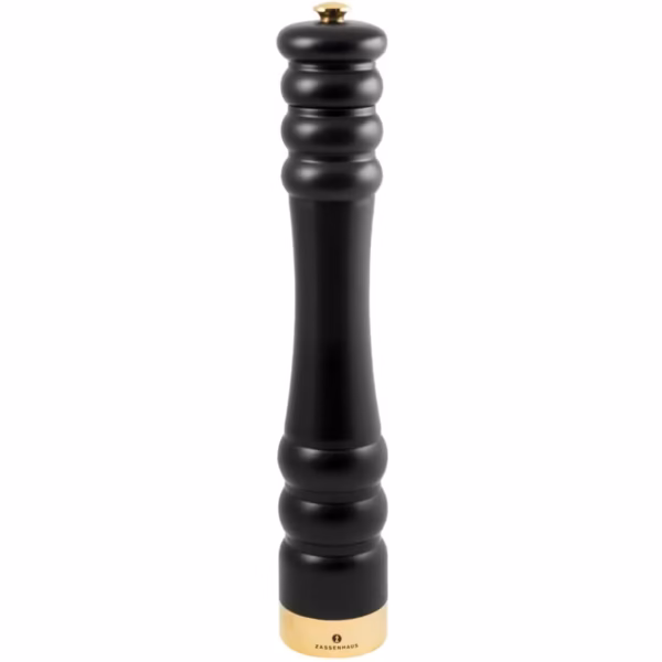 Zassenhaus Munchen Pepparkvarn 35 cm Matt Svart/Guld
