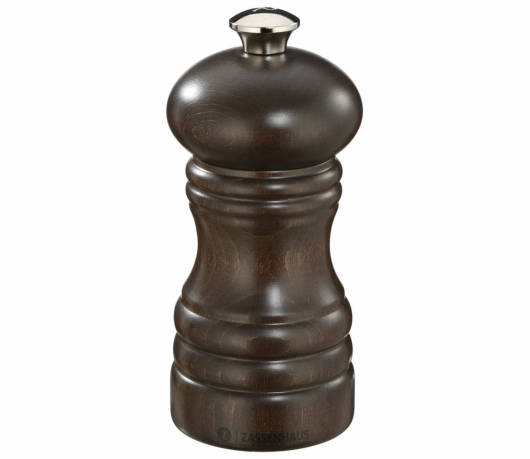 Zassenhaus Berlin Pepparkvarn 12 cm Brunbetsad