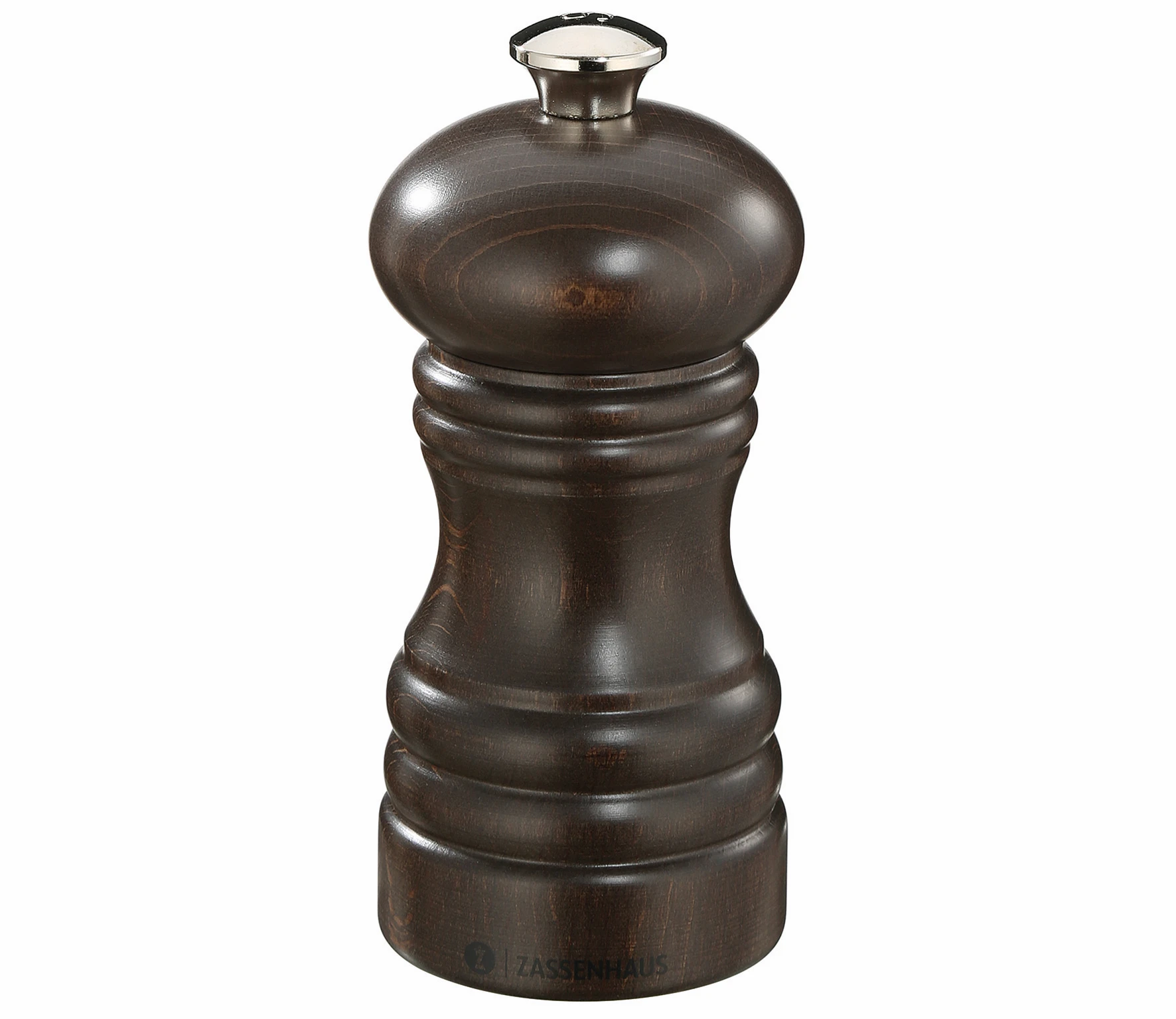 Zassenhaus Berlin Saltkvarn 12 cm Brunbetsad