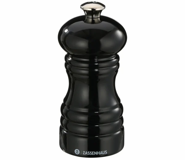 Zassenhaus Berlin Pepparkvarn 12 cm Blank Svart