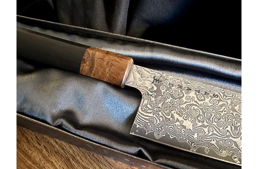 Satake OMO Santokukniv 17 cm - Bild 2