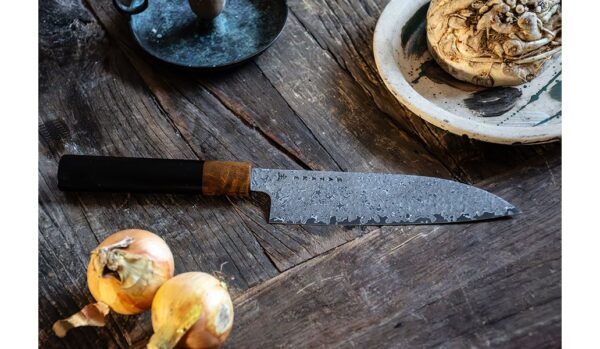 Satake OMO Santokukniv 17 cm - Bild 4