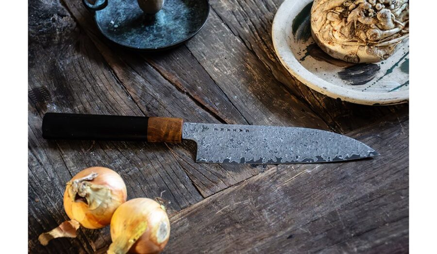 Satake OMO Santokukniv 17 cm - Bild 4