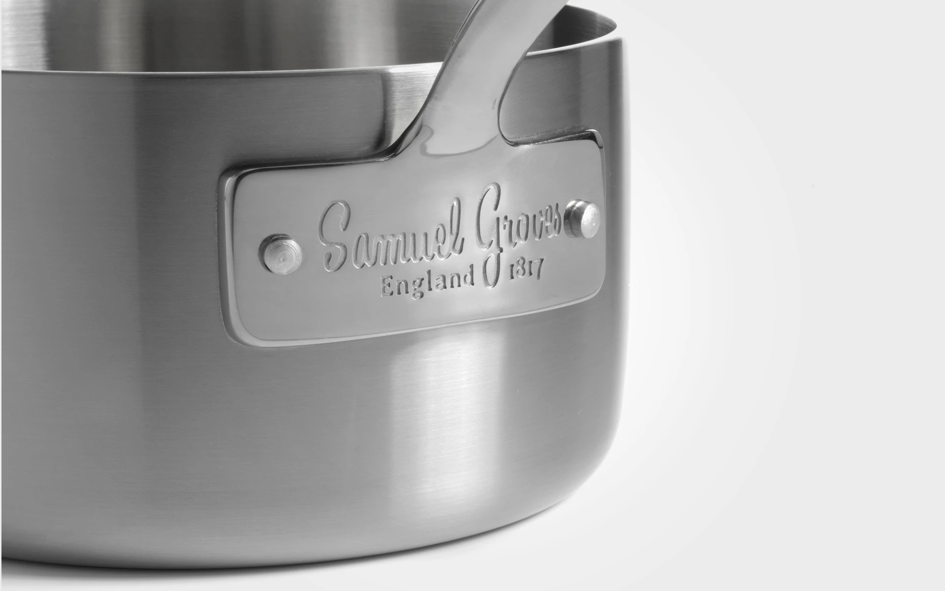 Samuel Groves Kastrull m. Lock Classic Stainless Steel 2,0 L - Bild 2
