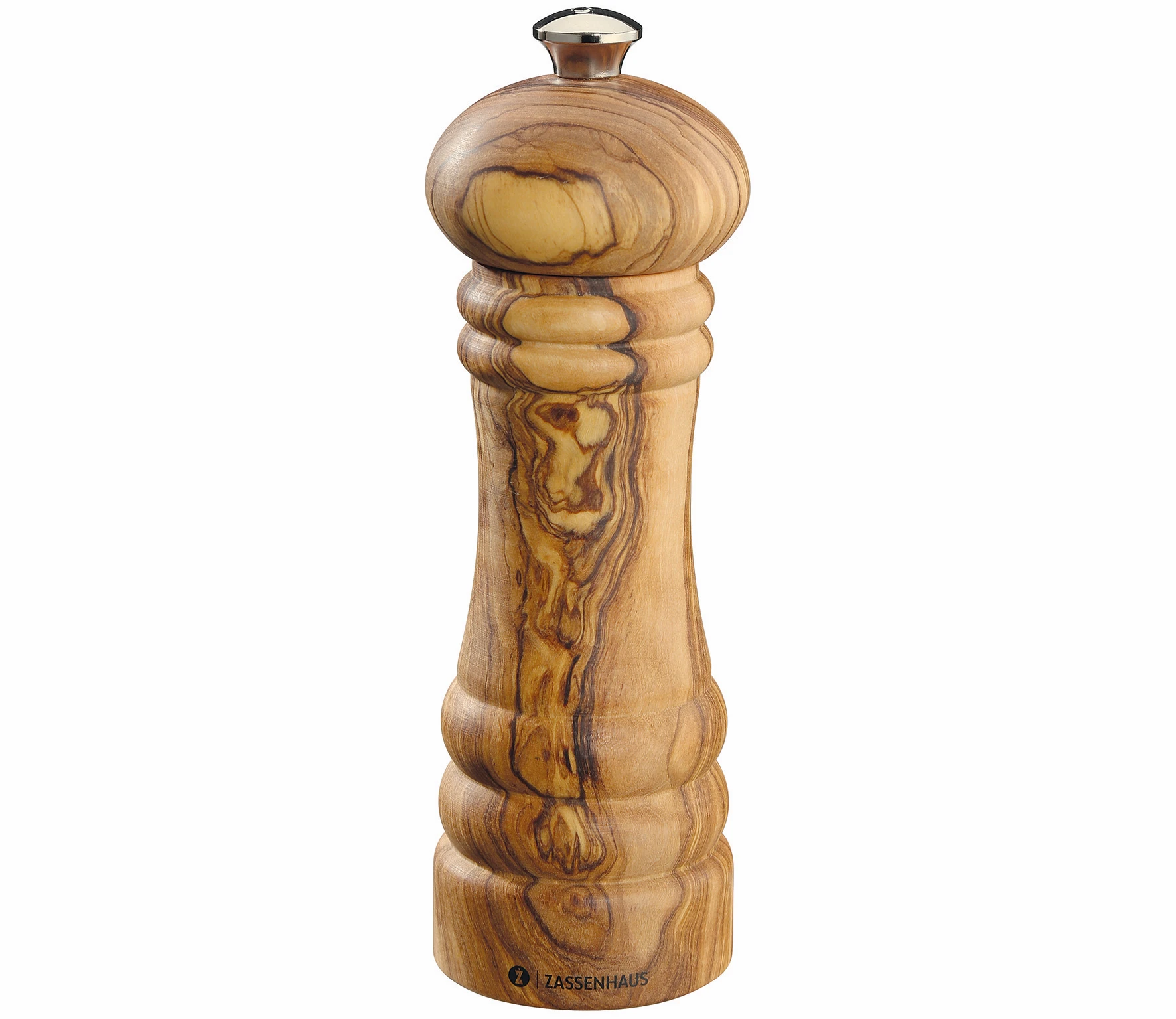 Zassenhaus Berlin Saltkvarn 18 cm Olivträ