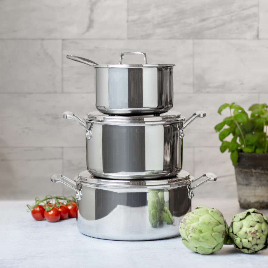 Scanpan Fusion 5 Grytset 3 delar 1,9 L, 3,7 L & 5 L - Bild 2