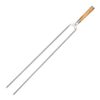 Forged Gaffelspett 50 cm Olivhandtag