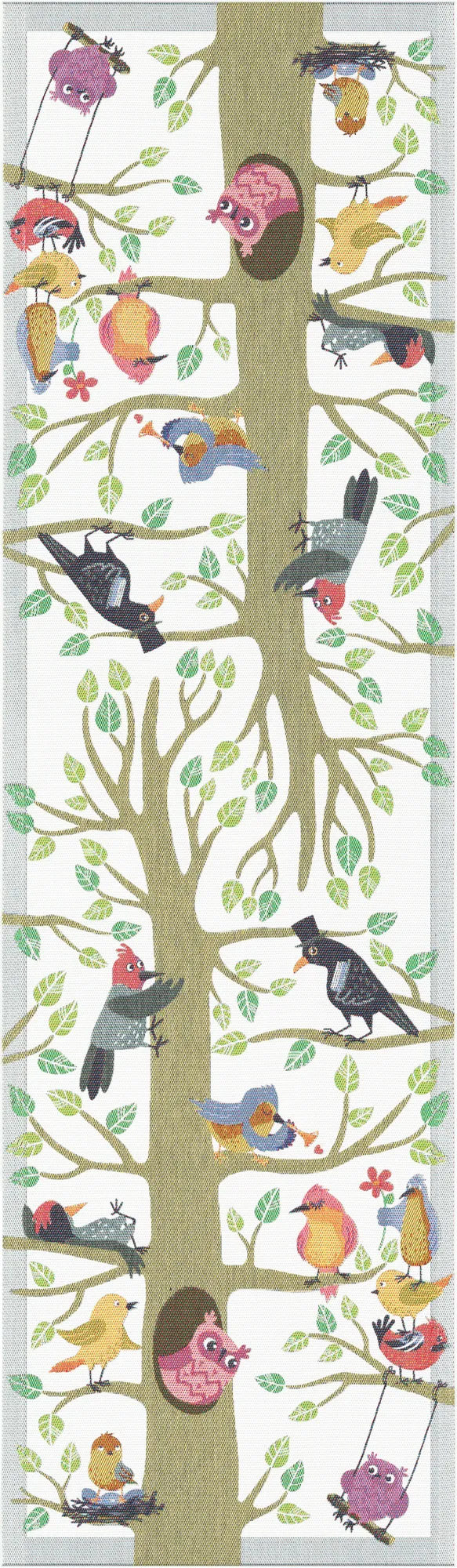 Ekelund Löpare Vårfåglar 35x120 cm