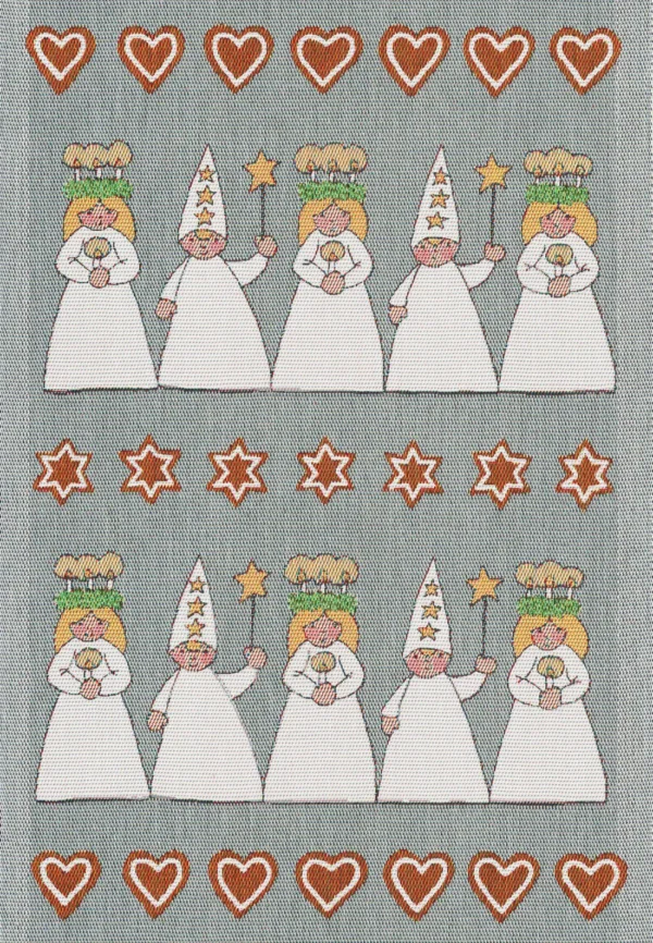 Ekelund Handduk Luciamorgon 35x50 cm