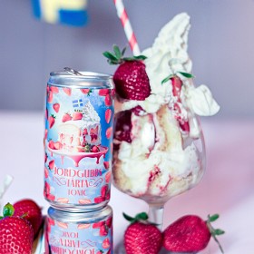 Gbg Soda Tonic Jordgubbstårta 25 cl - Bild 2