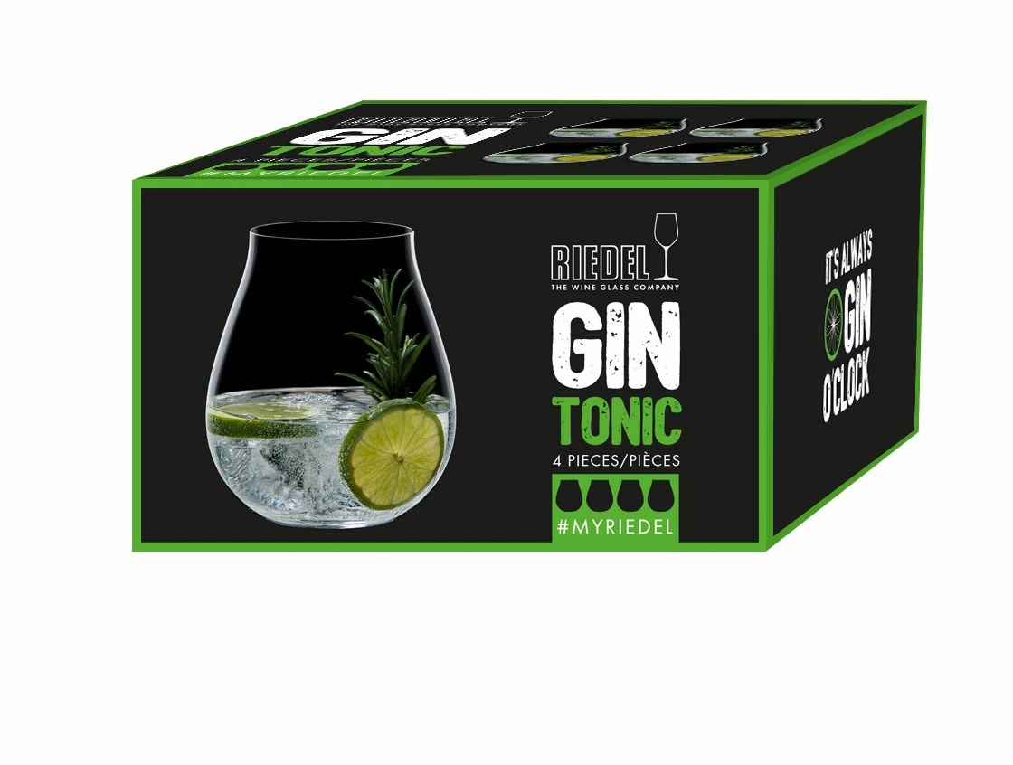 Riedel/O Wine Tumbler - Gin & Tonic 4-pack - Bild 3