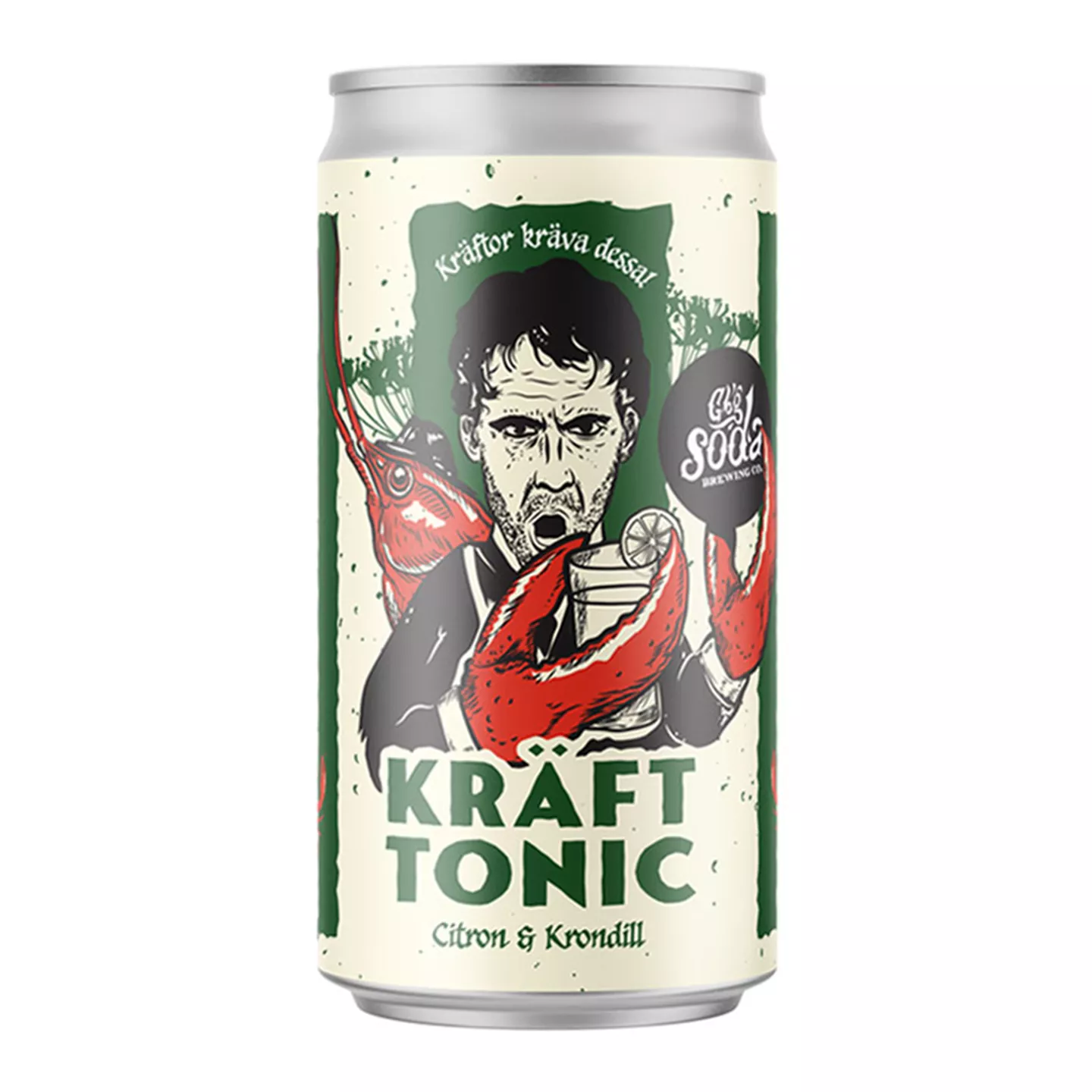 Gbg Soda Tonic Kräft 25 cl